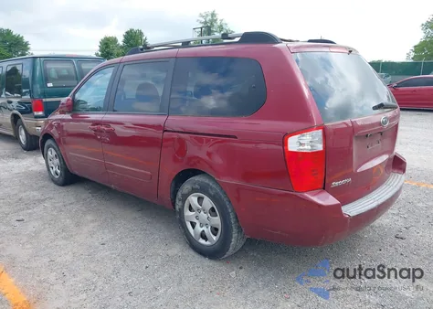 2008 Kia Sedona Lx z USA, uszkodzony, nr VIN KNDMB233686241244
